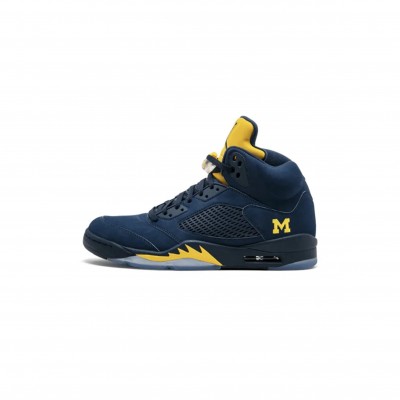 NIKE JORDAN 5 RETRO MICHIGAN PE FA16-MNJDLS-636